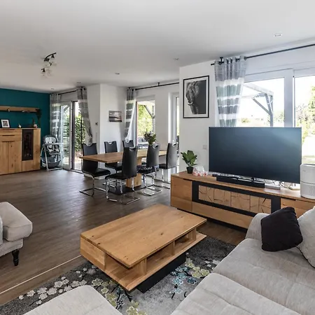 Vakantiehuis Thiele - Familienglueck Mit Garten - Kamin - Sauna - Pool