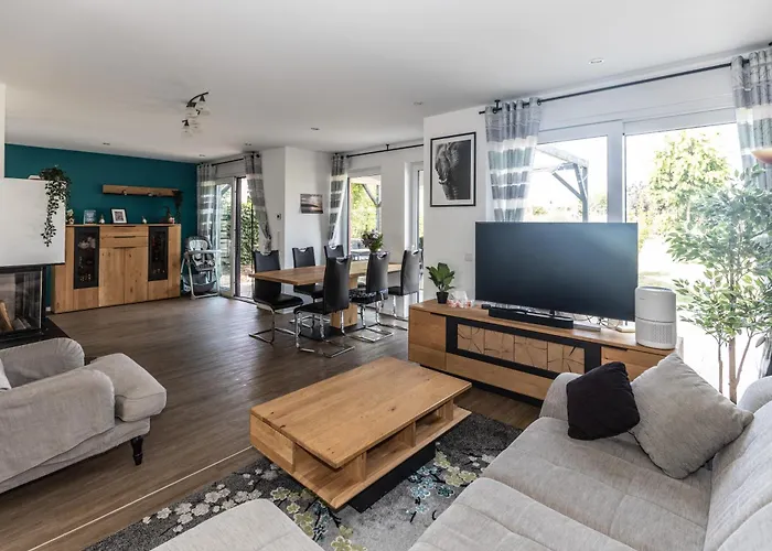 Vakantiehuis Thiele - Familienglueck Mit Garten - Kamin - Sauna - Pool