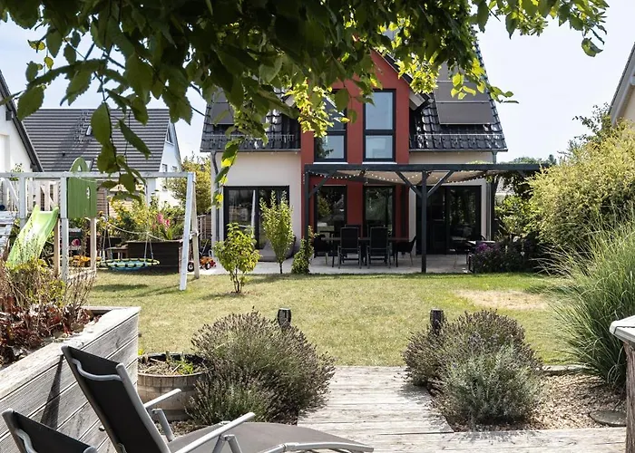 Thiele - Familienglueck Mit Garten - Kamin - Sauna - Pool Tatil Evi Weimar (Thuringia)